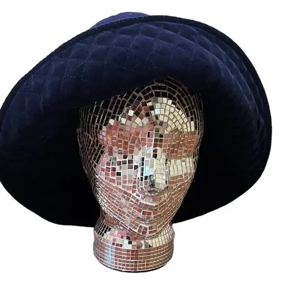 Liz Claiborne Vintage Blue Buckethat - Picture 2 of 9